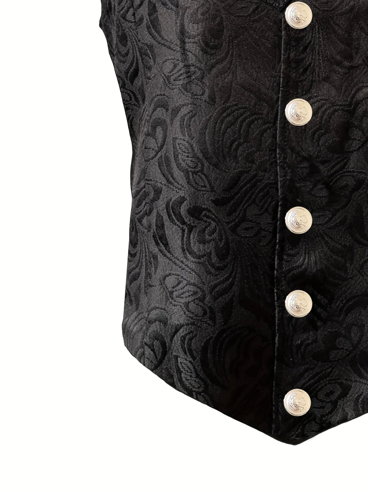 2026 Men's vest retro jacquard vest British style business casual top American style shoulder